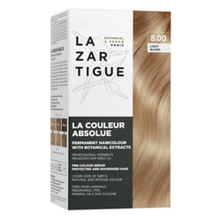 Lazartigue La Couleur Absolue 8.00 Light Blond - Permanent Haircolour with Botanical Extracts - Nourishing Color and Shine - Free From Ammonia  PPD  R