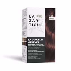 LAZARTIGUE 3372290181125, Brown, CHOCOLATE, Unisex, Grey hair, Normal hair, Shine, Lista de ingredientes Creme de Coloração P ...
