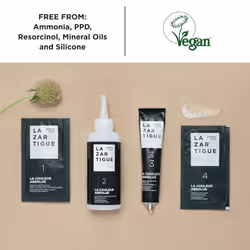 Lazartigue La Couleur Absolue, Permanent Hair Color with Botanical Extracts, Light Golden Blond, Coloring Kit, Vegan, Cruelty-Free, Ammonia-Free