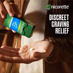 Nicorette Cools 2mg Lozenge, 160 Lozenges (4 x 40 Packs), Effective and Discreet Quit Smoking Aid for Cigarettes, Nicotine Lozenges with Dual-Layer I