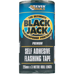 Everbuild Black Jack Flashing Trade Tape, Lead Look, 450 mm x 10 m