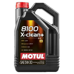 Motul 8100 X-CLEAN+ 5W-30 5l Engine oil 109220 BMW: 5 Touring, 3 Convertible, 1 Hatchback, AUDI: A6 C7 Saloon, A6 C7 Avant, A3 Hatchback