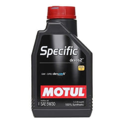 Motul Specific DEXOS2 5W-30 1l Engine oil 109243 VAUXHALL: Astra Mk7, Vivaro Van, Corsa Mk3, SAAB: 9-3 Saloon, 9-3 Estate, 9-3 Convertible