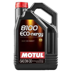 Motul 8100 ECO-NERGY 0W-30 5l Engine oil 109690 VOLKSWAGEN: Golf 5, Golf 7, Transporter 5, AUDI: A6 C7 Avant, A6 C7 Saloon, A4 B9 Saloon