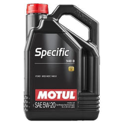 Motul Specific 948B 5W-20 5l Engine oil 109682 FORD: FIESTA 6, Transit Custom V362 Van, FOCUS 3, TOYOTA: Yaris III Hatchback, Yaris II Hatchback