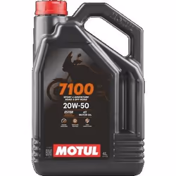 Engine oil; MOTUL; 7100 4T; 20W-50 4 Mineral Oil