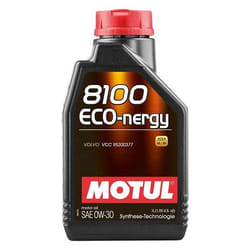 Motul 8100 ECO-NERGY 0W-30 1l Engine oil 110068 VOLKSWAGEN: Golf 5, Golf 7, Transporter 5, AUDI: A6 C7 Avant, A6 C7 Saloon, A4 B9 Saloon