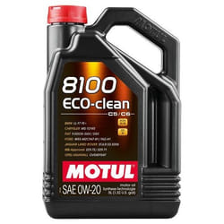 Motul 8100 Eco-clean 0W-20 5l Engine oil 110554 BMW: 3 Saloon, 5 Saloon, 1 Hatchback, VAUXHALL: Astra Mk7, Astra Mk6, Corsa Mk4