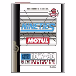 Engine oil; MOTUL; CLASSIC NINETIES; 10W-30 2 Part Synthetic Oil