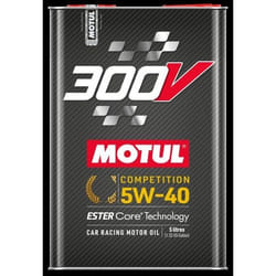 Motul 300V Competition ESTER Core Techn. 5W-40 5l Engine oil 110818 RENAULT: Talisman Saloon, BMW: 5 Saloon, Z3 Roadster, 3 Coupe