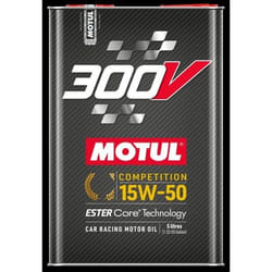 Motul 300V Competition ESTER Core Techn. 15W-50 5l Engine oil 110861 VOLKSWAGEN: Golf 5, Transporter 5, Golf 4, MERCEDES-BENZ: E-Class Saloon