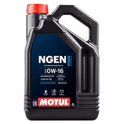 Engine oil; MOTUL; NGEN HYBRID; 0W-16 4; for TOYOTA, SUZUKI, LEXUS, HONDA, MAZDA