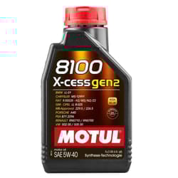 Motul 8100 X-cess Gen2 5W-40 1l Engine oil 112350 VOLKSWAGEN: Golf 5, Golf 7, Polo V Hatchback, BMW: 5 Saloon, 3 Saloon, 1 Hatchback
