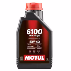 Engine oil; MOTUL; 6100 Syn-nergy; 5W-40 1; for VOLKSWAGEN, BMW, MERCEDES-BENZ, AUDI, SKODA