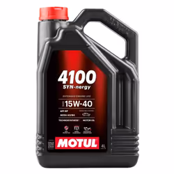 Engine oil; MOTUL; 4100 Syn-nergy; 15W-40 4 Mineral Oil; for VOLKSWAGEN, TOYOTA, NISSAN, AUDI, HONDA