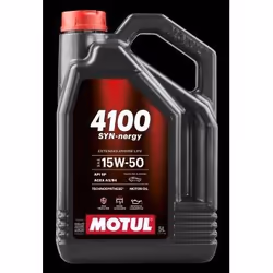 Engine oil; MOTUL; 4100 SYN-nergy; 15W-50 5 Part Synthetic Oil; for VOLKSWAGEN, MERCEDES-BENZ, TOYOTA, AUDI, NISSAN