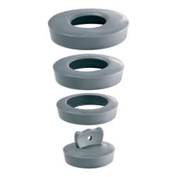 CON:P SA168 Wirquin 39224001 Kit bouchon universel Pour vidage Ã 36 Ã  Ã 58, gris Universal Valve Plug 36-58 mm, Grey