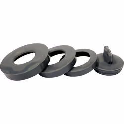 CON:P SA168 Wirquin 39224001 Kit bouchon universel Pour vidage Ã 36 Ã  Ã 58, gris Universal Valve Plug 36-58 mm, Grey