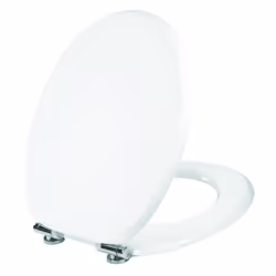 Wirquin 20719569 Soft toilet seat Wood White