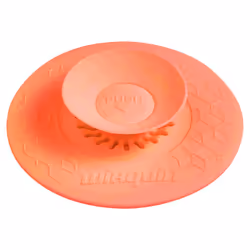 4 Colours Universal 2in1 Kitchen Sink Plug/Filter 110mm Stick Function Easy Use - Orange
