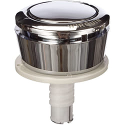 Wirquin Jollyflush Single Flush Chrome Toilet Push Button 19007001, Multi-Colour