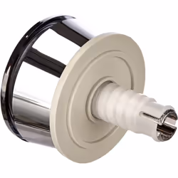 Wirquin Jollyflush Single Flush Chrome Toilet Push Button 19007001, Multi-Colour