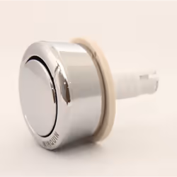 Wirquin Jollyflush Single Flush Chrome Toilet Push Button 19007001, Multi-Colour