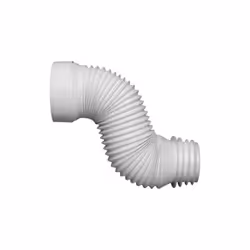 Wirquin Flexible Toilet Pan Waste Connector Extendable Jolly Flex White Bathroom