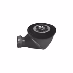 Multi Directional Shower Tray Waste Drain 50mm Diameter 360 Degree Chromed Dome