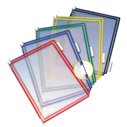 Tarifold 114001 document display carousel accessory Blue PVC Frame
