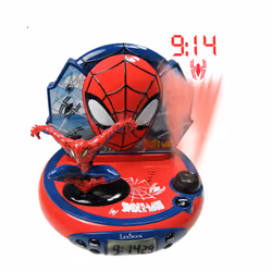 Lexibook RP500SP alarm clock Red, Blue, Black