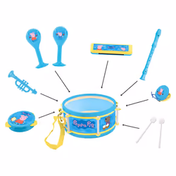 Lexibook Peppa Pig Musical Set 7 pcs