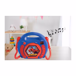 Lexibook Spiderman Portable CD player Blue, Red