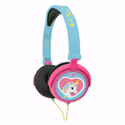 Lexibook Unicorn Wired Foldable Headphones