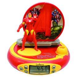 Lexibook Avengers Iron Man 3D Projector Alarm Clock