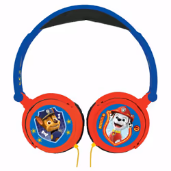 Lexibook Paw Patrol Wired Foldable Headphones, Children's headphones, 4 yr(s), Blue, Red
