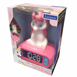 Unicorn Night Light Radio Alarm Clock