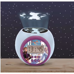 Lexibook Projector Alarm Clock Disney Frozen 2 Anna Elsa with snooze function and alarm function - Additional view 4