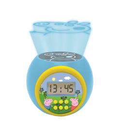 Lexibook Projector Alarm Clock Peppa Pig with snooze function and alarm function