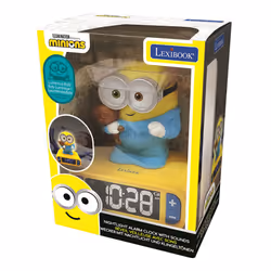Despicable Me Minions Childrens Clock with Night Light - Additional view 4