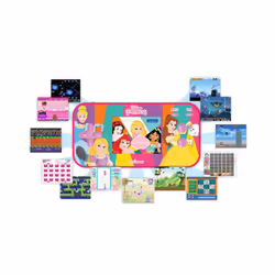 Lexibook Disney Princess Handheld Console Compact Cyber Arcade