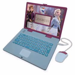 Lexibook Frozen Disney, Children's laptop, 4 yr(s), English, French, Blue, Purple