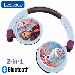 Lexibook HPBT010FZ headphones/headset Wired & Wireless Head-band Music Bluetooth Multicolour