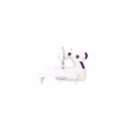Workshop, Sewing Machine, 5 Fabric Coupons & Accessories Included, White/Purple, SW200