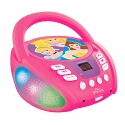 Lexibook RCD109DP-00, Pink, Portable CD player