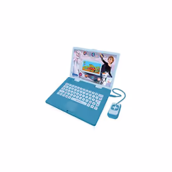 Lexibook Frozen Educational and Bilingual Laptop French/English - Toy for Child Kid (Boys & Girls) 130 Activities, Learn Play ...