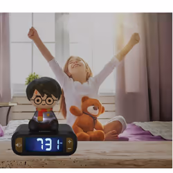 Lexibook Harry Potter Digital Alarm Clock for kids with Night Light Snooze - Additional view 5