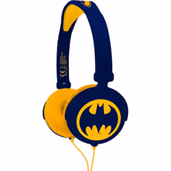 Lexibook Warner Batman-Stereo With Foldable and Adjustable Headphone
