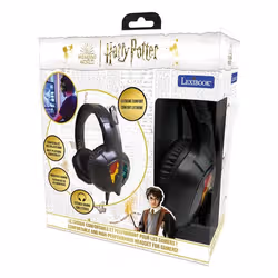Lexibook Harry Potter HPG10HP headphones/headset Wired Head-band Gaming Black - Additional view 2