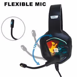 Lexibook Harry Potter HPG10HP headphones/headset Wired Head-band Gaming Black - Additional view 3